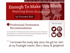 Princess Kali Endorsement of Princess Marx